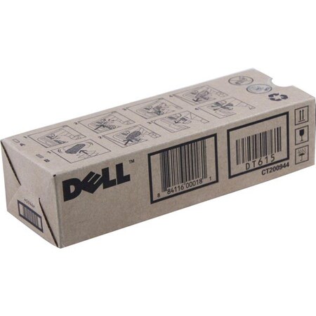 Dell Dell High Yield Black Toner Cartridge, OEM# 310-9058, 2000 Yield DT615